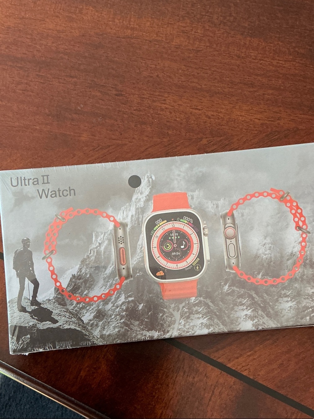 Ultra II Red Smartwatch with Sport Band